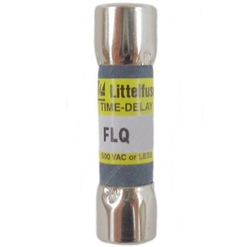 .200A, 500V, Slo-Blow Midget Fuse By Littelfuse FLQ.200