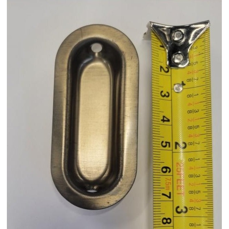 KEYSTONE FINGER PULL, BRASS