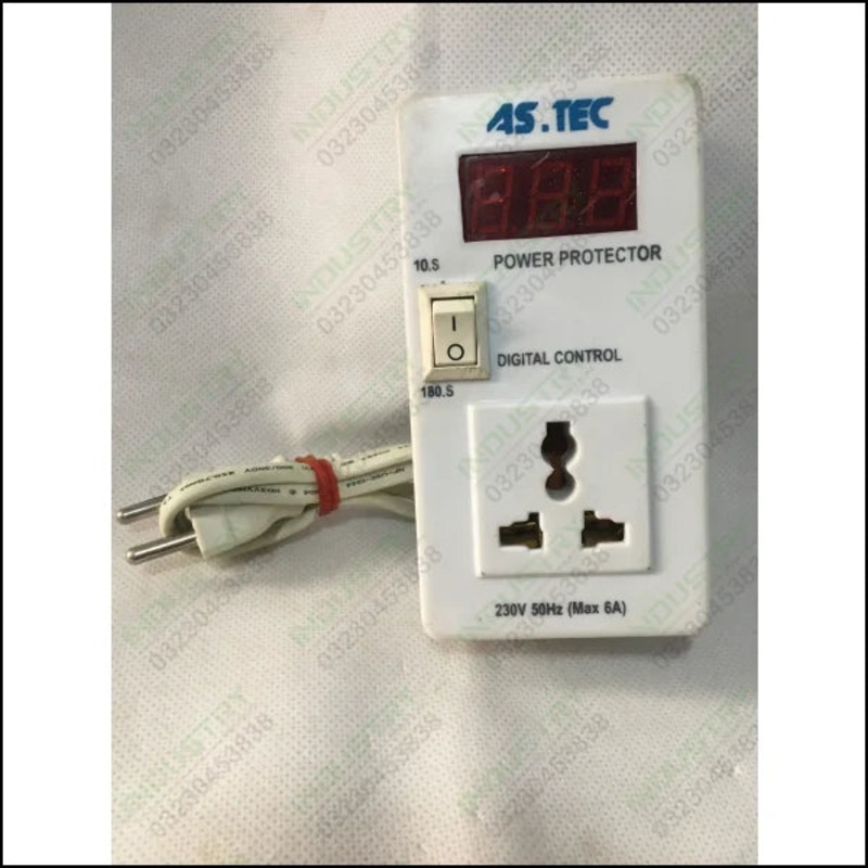 Automatic Digital Power Protector Over & Under Voltage Protector for Fridge Refrigerator in Pakistan