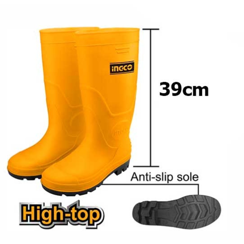 Ingco SSH092L Rain Boots Virgin PVC / Nitrile (Bota) 39