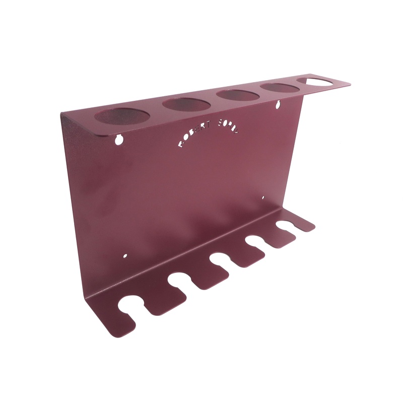 Robert Sorby LRACK5 5 Lathe Tool Deluxe Wall Storage Tool Rack