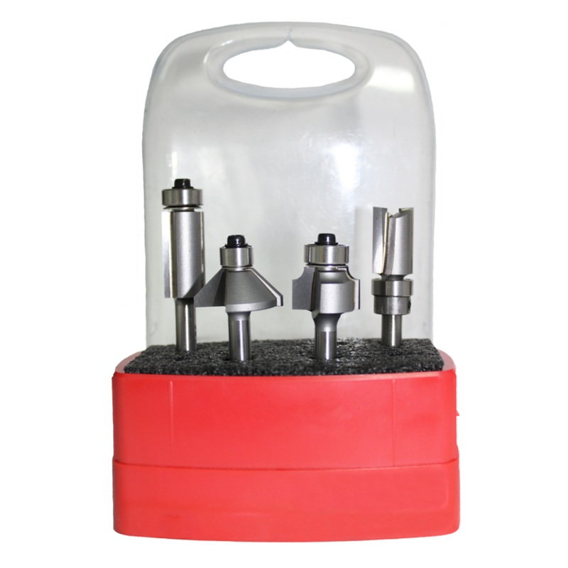 Whiteside 4pc Compact Router Bit Set – 1/4″ Shank